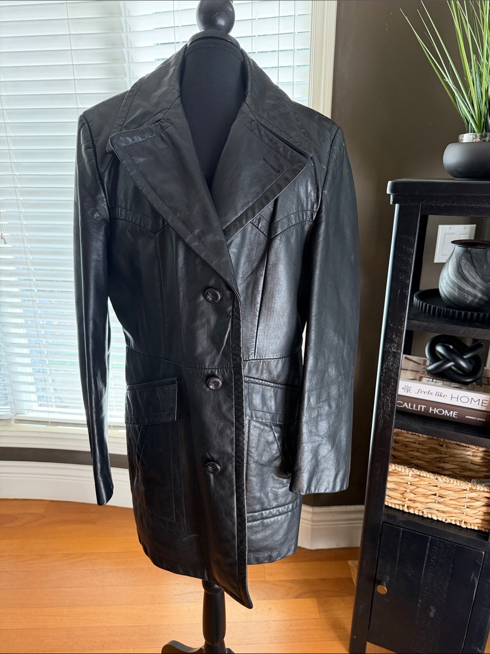 Vintage Men’s Leather Jacket - Canadian made Aljac-Outerwear of Distinction.